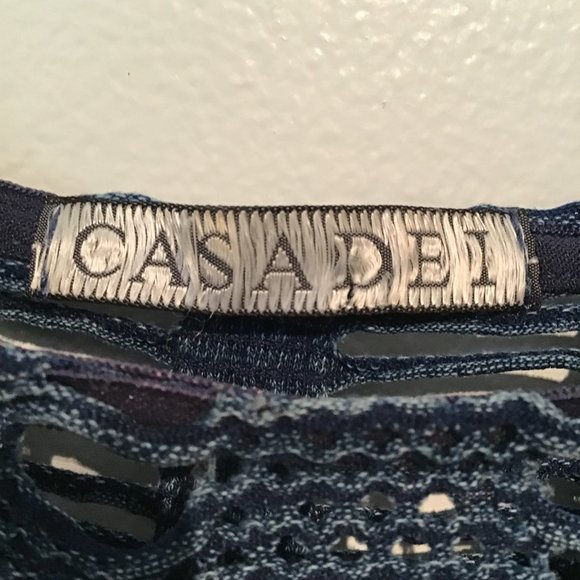 Casadei Crochet Top with Fringe Hemline - Picture 5 of 14